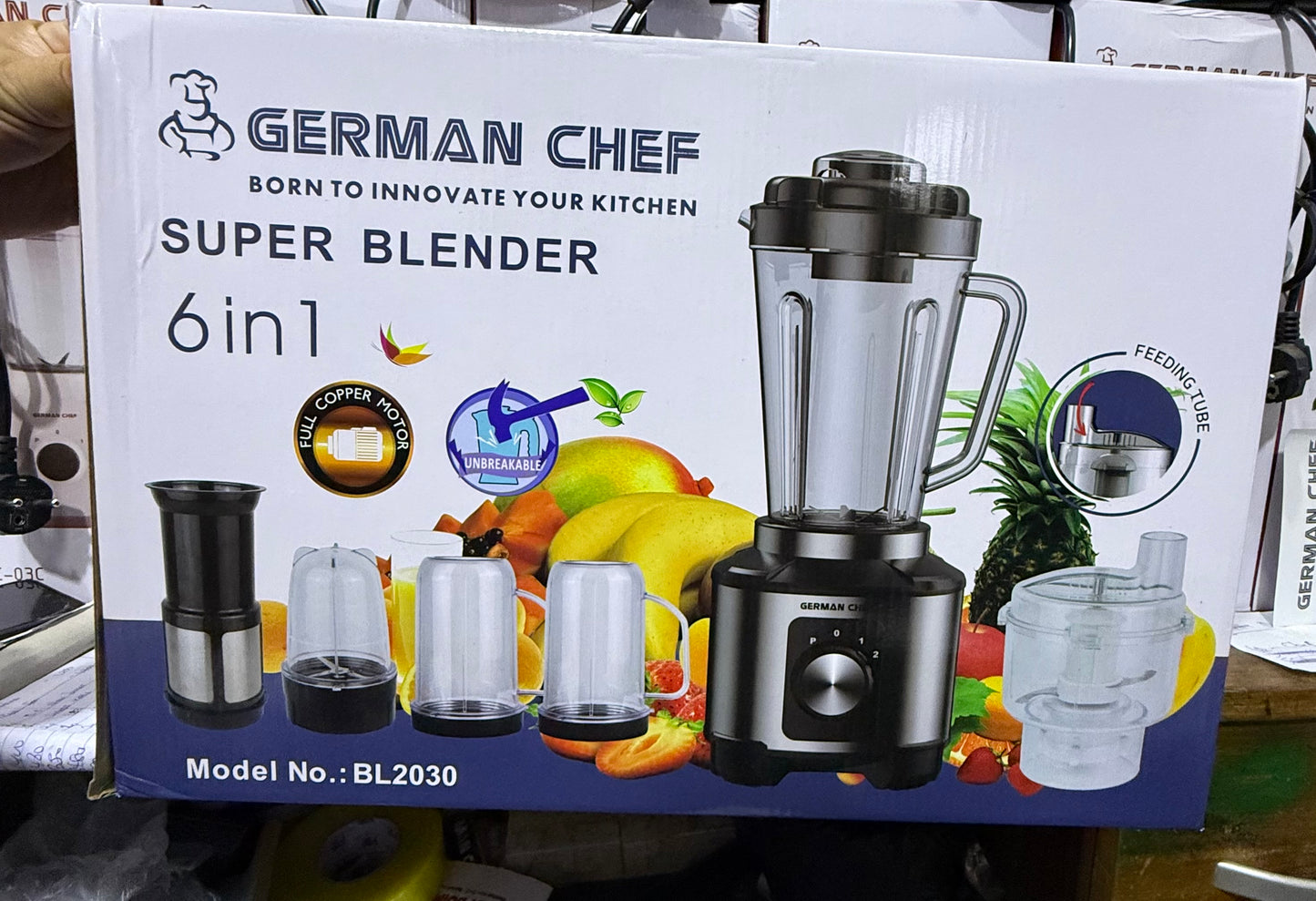 German Chef Super Blender 6-in-1 (GC- 2030)