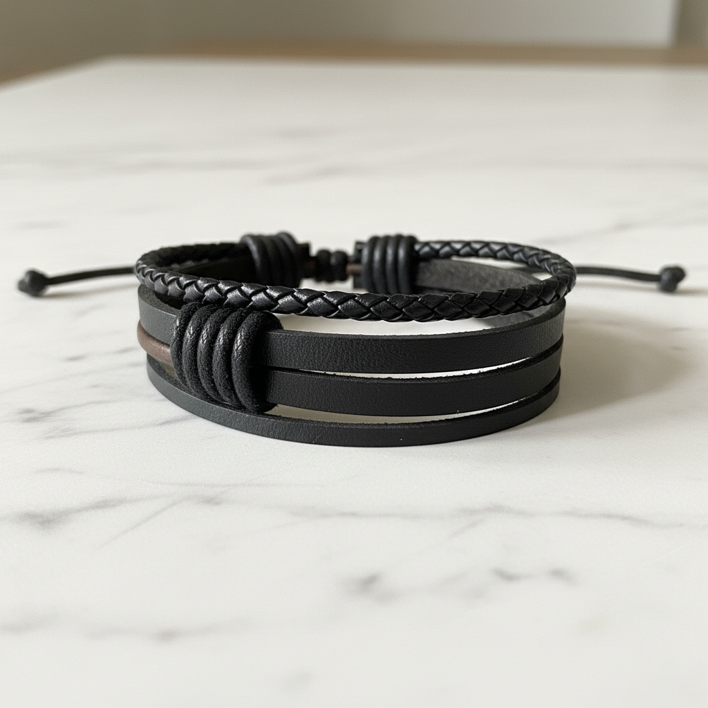 Black Multi-Strand - Product Shot