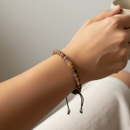 Brown Ethnic Rope - Worn Shot