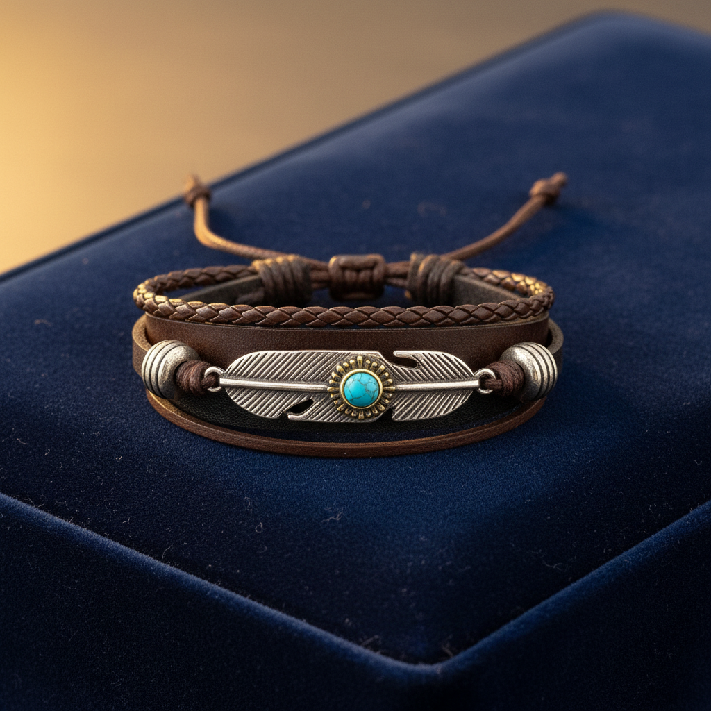 Feather Turquoise - Product Shot