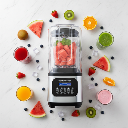 GM-238 flat lay with colorful drinks