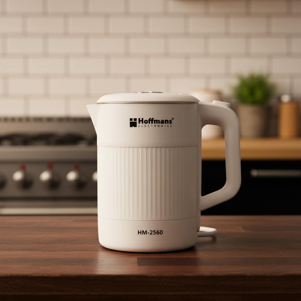 HM-2560 on Dark Wood Kitchen
