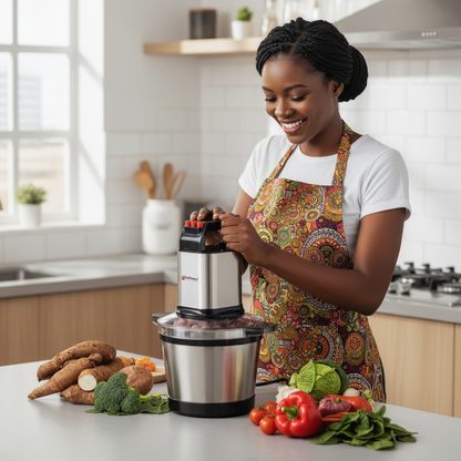 HM-8876 - Woman Using Grinder