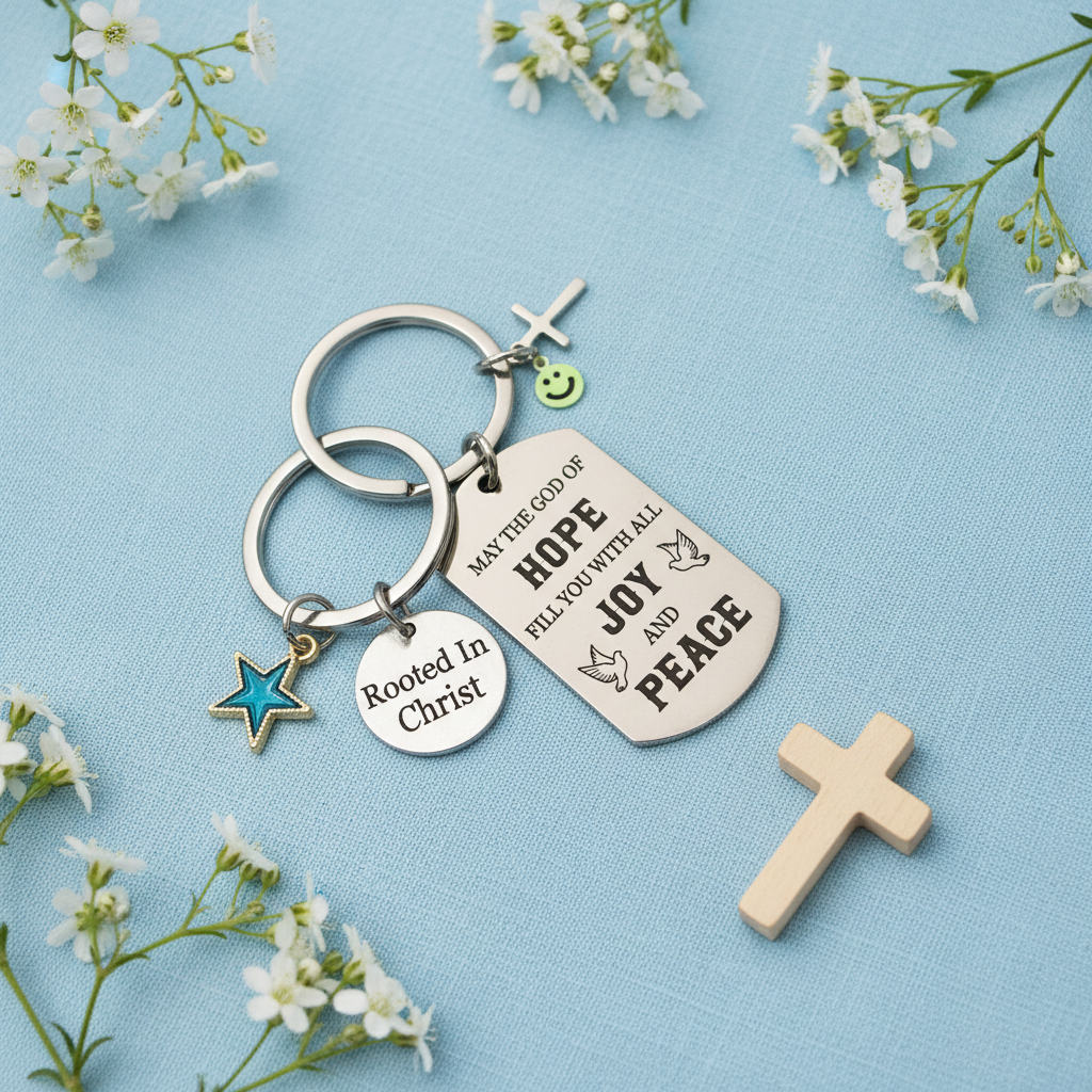 Hope Joy Peace Sky Blue