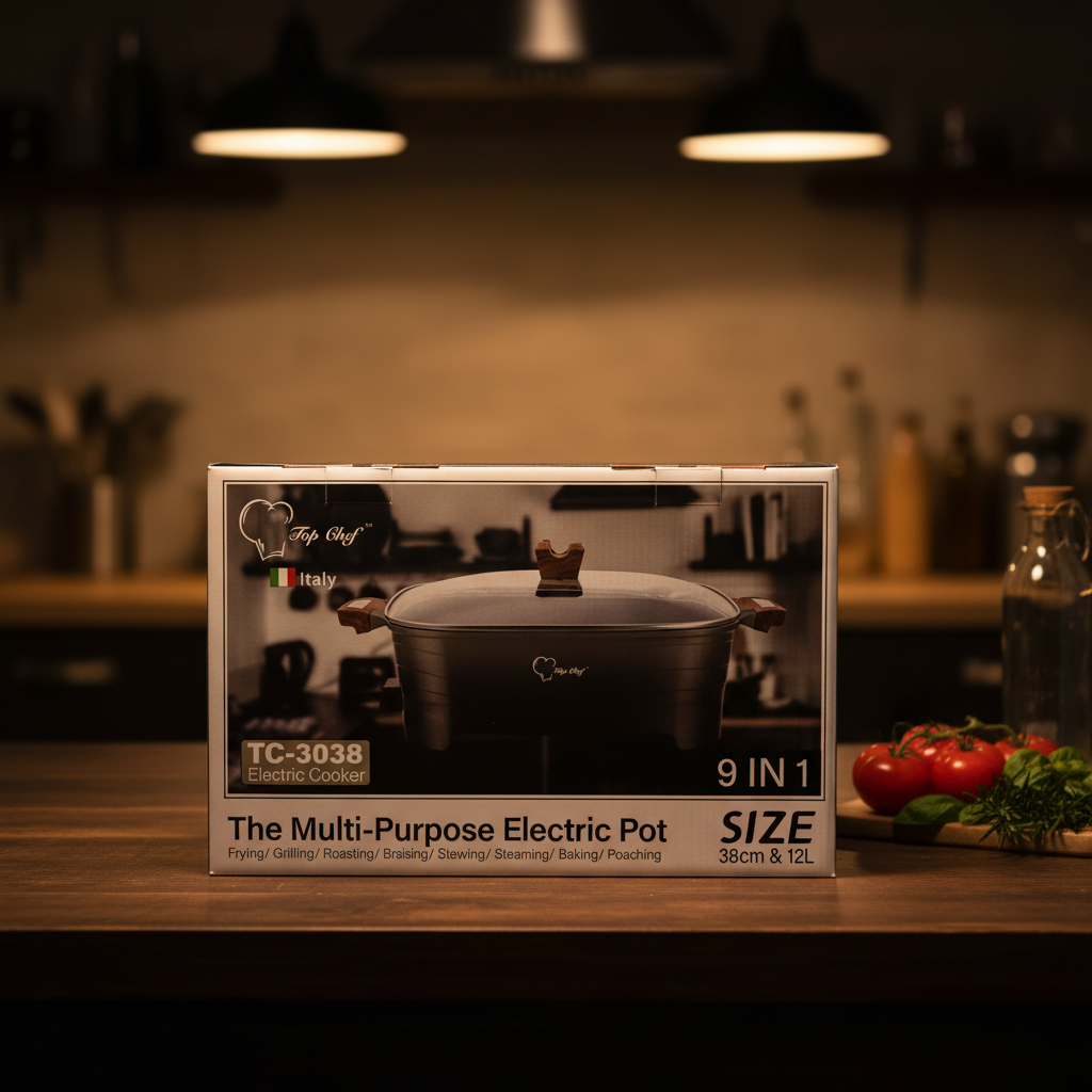 TC-3038 Box - Dark Wood Kitchen