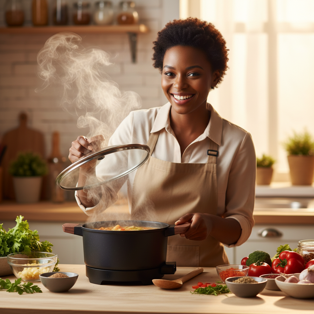 TC-804 - Woman Cooking