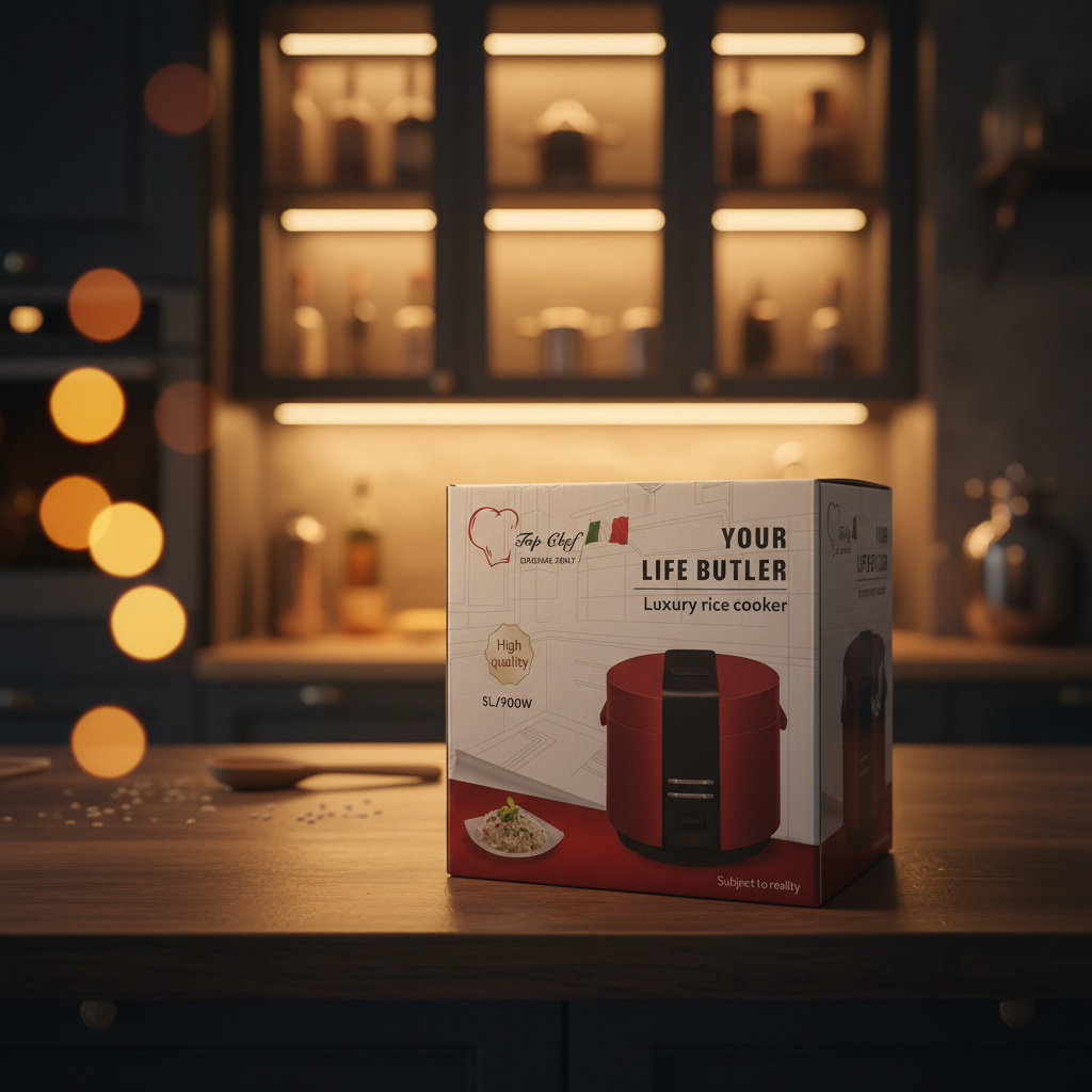 Top Chef Rice Cooker - Dark Wood