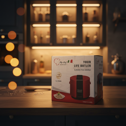 Top Chef Rice Cooker - Dark Wood