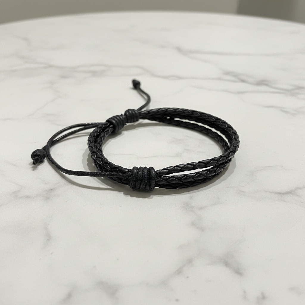 Triple Black Braid - Product Shot