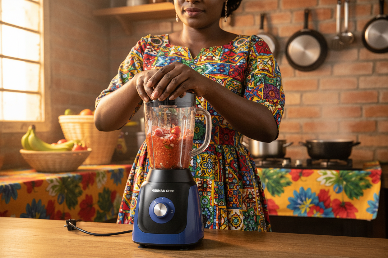 Woman grinding pepper